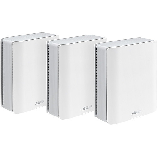 Система WiFi-Mesh ASUS ZenWiFi BT10 BE18000, 1x10GE LAN, 1xGE WAN/LAN, 1x10GE LAN, 1xUSB 3.0, 3мод, білий