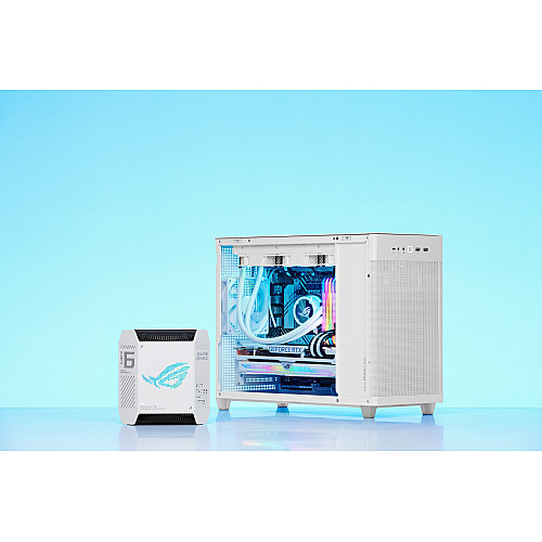 Система WiFi-Mesh ASUS ROG Rapture GT6 AX10000, 3xGE LAN, 1x2.5GE WAN, 1xUSB 3.2, 1мод, білий