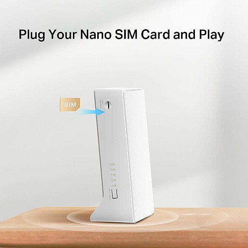 Маршрутизатор MERCUSYS MB112-4G N300, 4G/LTE, 1xFE LAN, 1xFE WAN