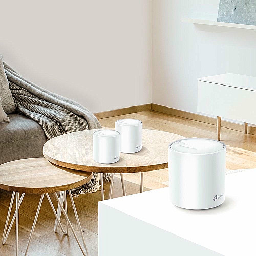 Система WiFi-Mesh TP-LINK Deco X60 AX3000, 1xGE LAN, 1xGE WAN, 2мод