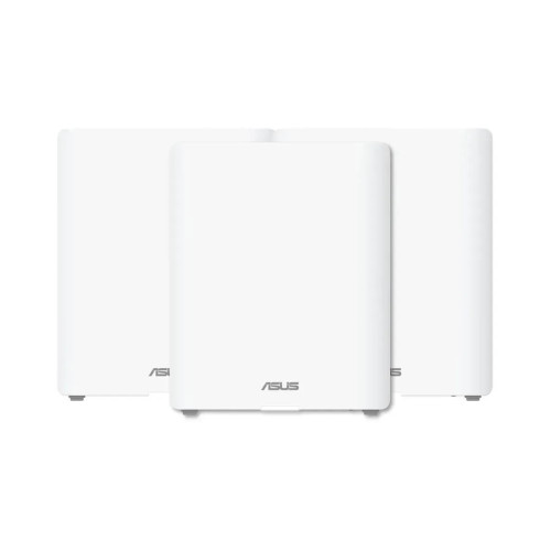 Система WiFi-Mesh ASUS ZenWiFi BQ16 BE25000, 2xGE LAN, 1xGE WAN/LAN, 1x10GE LAN, 1x10GE WAN/LAN 1xUSB 3.0, 3мод, білий