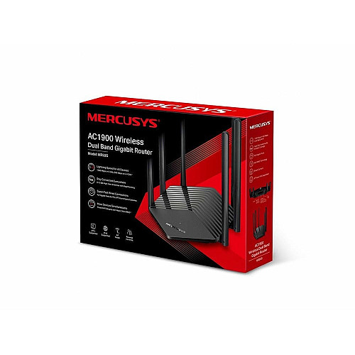 Маршрутизатор MERCUSYS MR50G AC1900, 2xGE LAN, 1xGE WAN, MESH
