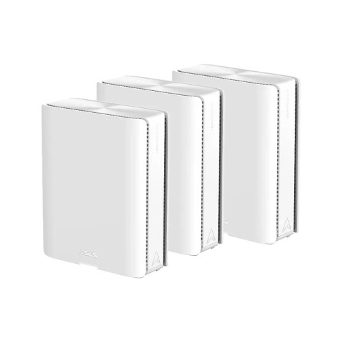 Система WiFi-Mesh ASUS ZenWiFi BQ16 BE25000, 2xGE LAN, 1xGE WAN/LAN, 1x10GE LAN, 1x10GE WAN/LAN 1xUSB 3.0, 3мод, білий