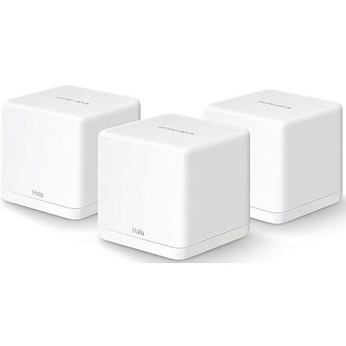 Система WiFi-Mesh MERCUSYS Halo H30 AC1300, 2xGE LAN/WAN, 3мод
