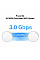 Система WiFi-Mesh TP-LINK Deco X50 AX3000, 1xGE LAN/WAN, 1x2,5GE LAN/WAN, 3мод, PoE