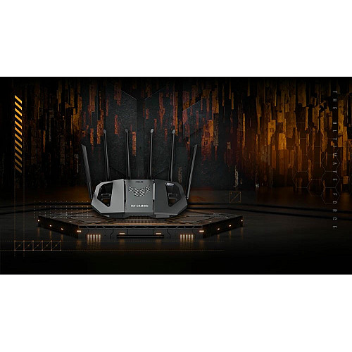 Маршрутизатор ASUS TUF-BE6500 BE6500, 3x2.5GE LAN, 1x2.5xGE WAN, 1xUSB3.2, MESH