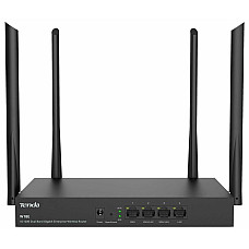 Маршрутизатор TENDA W18E Hotspot AC1200 4xGE (1xGE WAN, 2xGE LAN/WAN, 1xGE LAN)