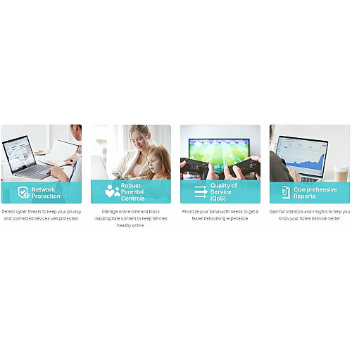 Система WiFi-Mesh TP-LINK Deco X60 AX3000, 1xGE LAN, 1xGE WAN, 1мод
