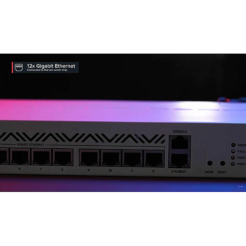 Маршрутизатор MikroTik Cloud Core Router CCR2116-12G-4S+