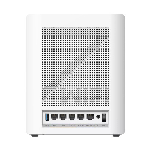 Система WiFi-Mesh ASUS ZenWiFi BQ16 BE25000, 2xGE LAN, 1xGE WAN/LAN, 1x10GE LAN, 1x10GE WAN/LAN 1xUSB 3.0, 2мод, білий