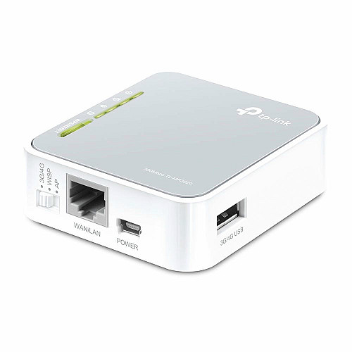 Маршрутизатор TP-LINK TL-MR3020 N300, 1xFE LAN/WAN, 1xUSB2.0 для 3G/4G/LTE