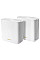 Система WiFi-Mesh ASUS ZenWiFi XT8 v2 AX6600, 3xGE LAN, 1x2.5GE WAN, 1xUSB3.1, 2мод, білий, EU-UK