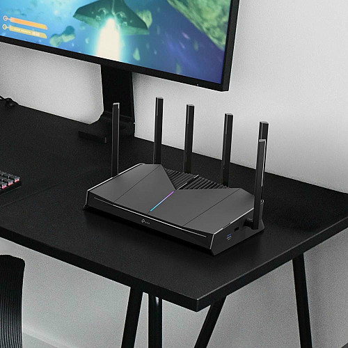 Маршрутизатор TP-LINK Archer GE400 BE6500, 3xGE LAN, 1x2.5GE LAN, 1x2.5GE WAN, 1xUSB3.0 MESH