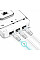 Точка доступу TP-LINK EAP615 WALL AX1800,  1xGE, 3xGE out, PoE