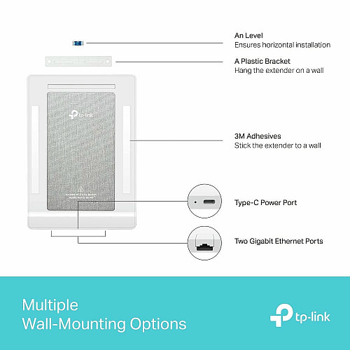 Маршрутизатор TP-LINK ARCHER AIR R5 AX3000, 1xGE LAN, 1xGE WAN, OFDMA MESH