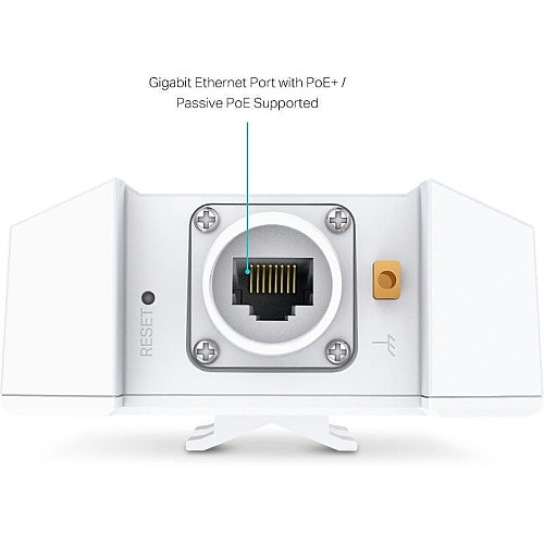 Точка доступу TP-LINK EAP650 OUTDOOR AX3000,  1xGE LAN, PoE,  Passive PoE
