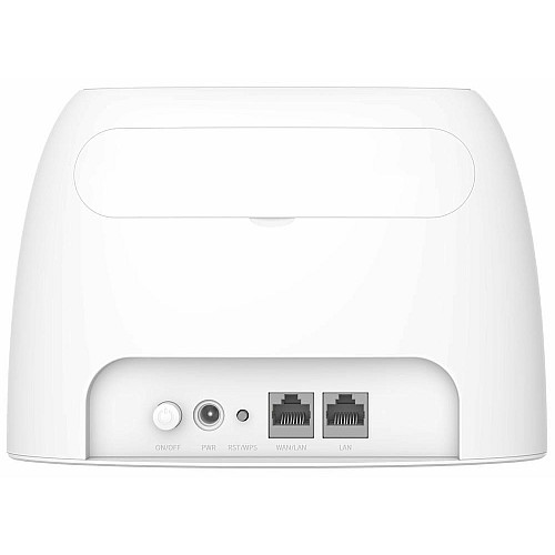 Маршрутизатор TENDA 4G03 N300, 4G/LTE, 1xFE LAN, 1xFE LAN/WAN, Слот для SIM-карты