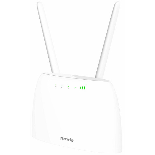 Маршрутизатор TENDA 4G06 N300, 4G/LTE, 1xFE LAN, 1xFE LAN/WAN, 1xRJ11, Cлот для SIM-карты