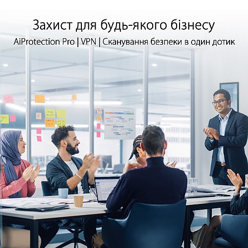 Маршрутизатор ASUS ExpertWIFI EBR63 AX3000, 4xGE LAN, 1xGE WAN, 1xUSB3.2, 1xUSB2.0, MESH