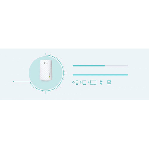 Розширювач покриття WiFi TP-LINK RE220 AC750, 1xFE LAN, MESH