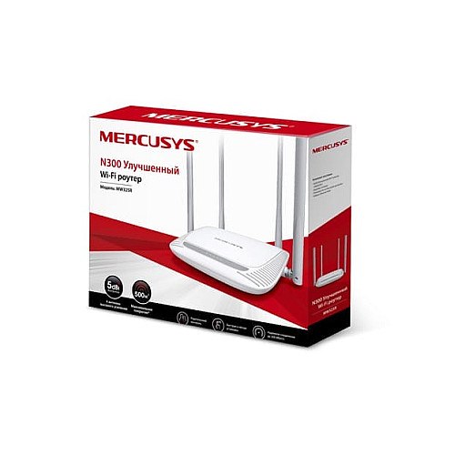 Маршрутизатор MERCUSYS MW325R N300, 3xFE LAN, 1xFE WAN