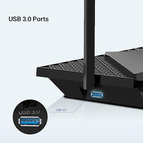 Маршрутизатор TP-LINK ARCHER AX72 PRO AX5400, 3xGE LAN, 1x2.5GE WAN/LAN, 1xGE WAN/LAN, 1xUSB 3.0, MESH