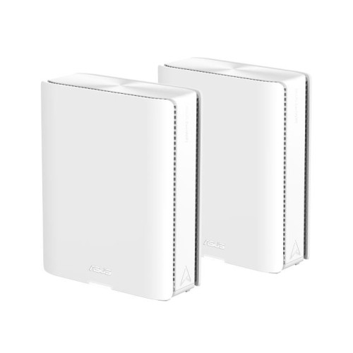 Система WiFi-Mesh ASUS ZenWiFi BQ16 BE25000, 2xGE LAN, 1xGE WAN/LAN, 1x10GE LAN, 1x10GE WAN/LAN 1xUSB 3.0, 2мод, білий