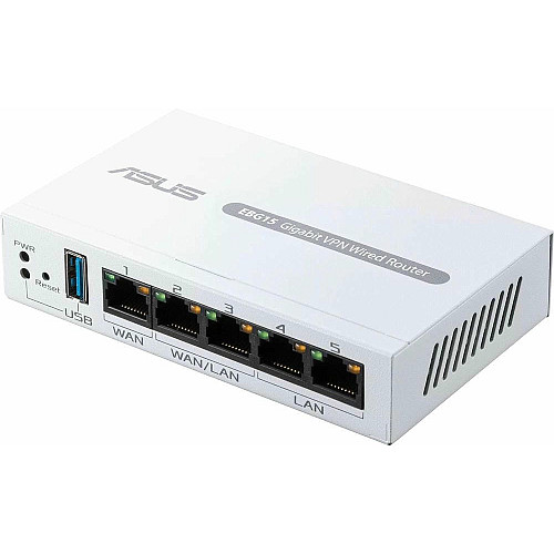 Маршрутизатор ASUS ExpertWiFi EBG15 2xGE LAN  1xGE WAN, 2xGE WAN/LAN, USB 3.2, BT