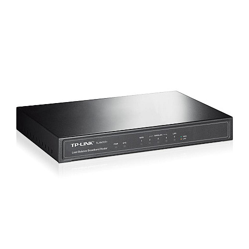 Мультисервісний Маршрутизатор TP-LINK TL-R470T+ 1xFE LAN, 3xFE LAN/WAN, 1xFE WAN