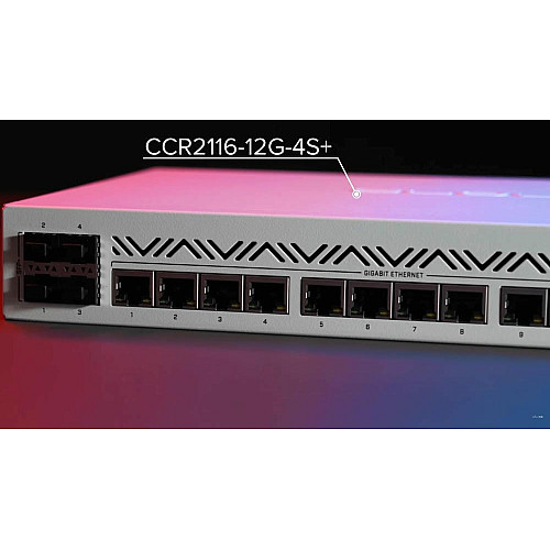 Маршрутизатор MikroTik Cloud Core Router CCR2116-12G-4S+