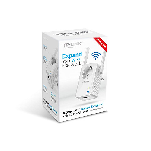 Розширювач покриття WiFi TP-LINK TL-WA860RE N300, 1хFE LAN