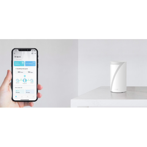 Система WiFi-Mesh TP-LINK Deco BE85 BE22000, 2x2.5GE LAN, 1x10GE WAN, 1xSFP+, 1xUSB 3.0, 2мод