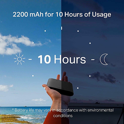 Мобільний Маршрутизатор MERCUSYS MT110 N150, 4G/LTE, 2200мА*год