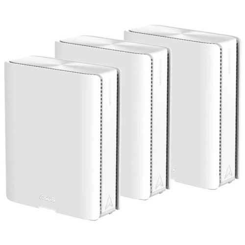Система WiFi-Mesh ASUS ZenWiFi BQ16 BE25000, 2xGE LAN, 1xGE WAN/LAN, 1x10GE LAN, 1x10GE WAN/LAN 1xUSB 3.0, 3мод, білий