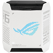 Система WiFi-Mesh ASUS ROG Rapture GT6 AX10000, 3xGE LAN, 1x2.5GE WAN, 1xUSB 3.2, 1мод, білий