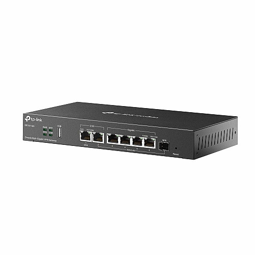 Мультисервисный Маршрутизатор TP-LINK ER707-M2, 1x2.5GE LAN, 1x2.5GE WAN/LAN, 4xGE LAN, 1xSFP WAN/LAN 1xUSB