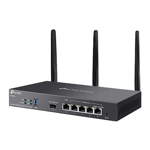 Мультисервисный маршрутизатор TP-LINK ER706W AX3000 4xGE LAN/WAN, 1xGE WAN, 1xSFP, 1xUSB3.0