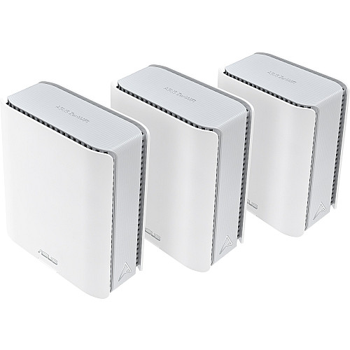 Система WiFi-Mesh ASUS ZenWiFi BT10 BE18000, 1x10GE LAN, 1xGE WAN/LAN, 1x10GE LAN, 1xUSB 3.0, 3мод, білий