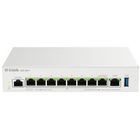Мультисервiсний Маршрутизатор D-Link DBR-600-P, 7x2.5GE LAN PoE, 1x2.5GE LAN/WAN PoE, 1x2.5GE WAN, 1xUSB 3.0, 120Вт