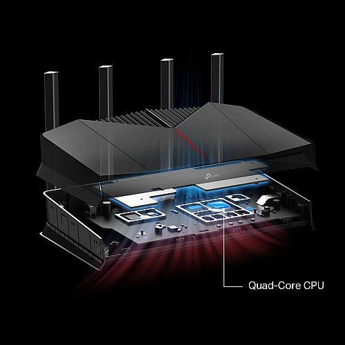Маршрутизатор TP-LINK Archer GE230 BE3600, 3xGE LAN, 2.5xGE LAN, 2.5xGE WAN, 1xUSB3.0 MESH