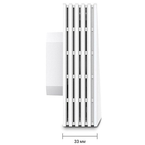 Точка доступа TP-LINK EAP650 WALL AX3000, 1xGE, 1xGE out, PoE