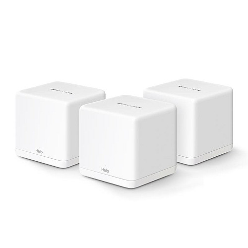 Система WiFi-Mesh MERCUSYS Halo H60X AX1500, 3xGE LAN/WAN, 3мод