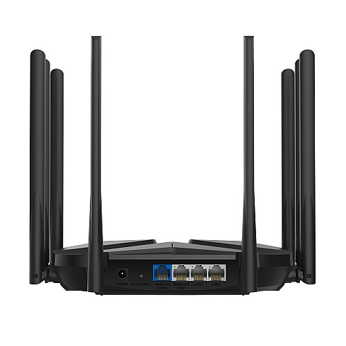 Маршрутизатор MERCUSYS MR90X AX6000, 1x2.5GE WAN/LAN, 1xGE WAN\LAN, 2xGE LAN
