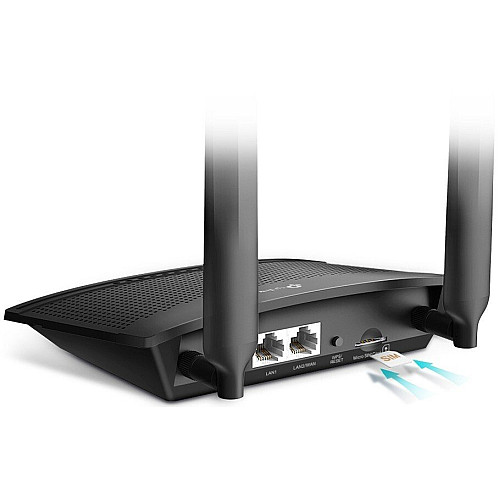 Маршрутизатор TP-LINK TL-MR100 N300, 4G/LTE, 1xFE LAN, 1xFE WAN