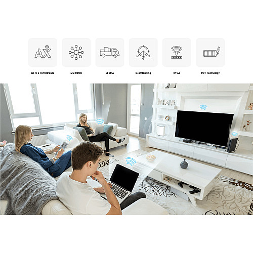 WiFi-система D-Link M32-3 EAGLE PRO AI AX1500 Mesh WiFi (3шт)