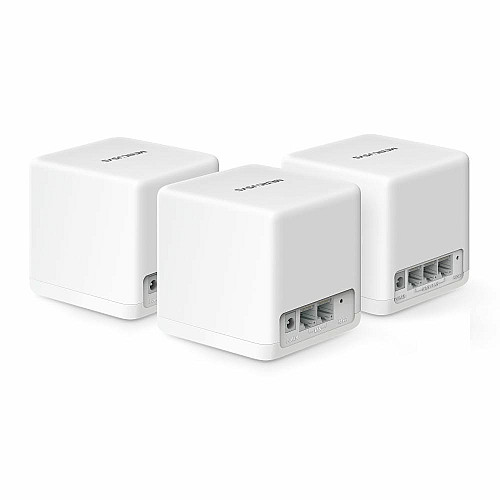 Система WiFi-Mesh MERCUSYS Halo H60X AX1500, 3xGE LAN/WAN, 3мод