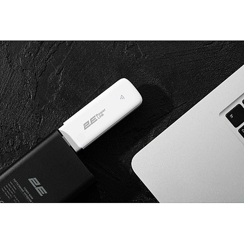 Мобільний маршрутизатор 2E PowerLink (MiFi-1 2024) LTE, Wi-Fi6, 1xUSB, 1xCRC9 білий