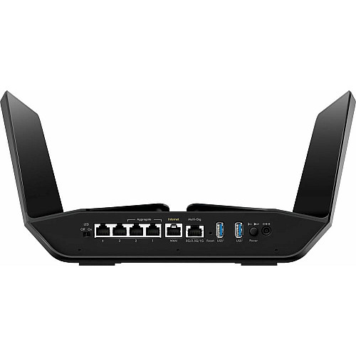 Маршрутизатор NETGEAR AX12 (RAX120) AX6000, 4xGE LAN, 1xGE WAN, 1x5GE, 2xUSB 3.0