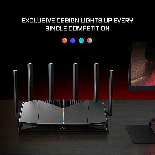 Маршрутизатор TP-LINK Archer GE400 BE6500, 3xGE LAN, 1x2.5GE LAN, 1x2.5GE WAN, 1xUSB3.0 MESH