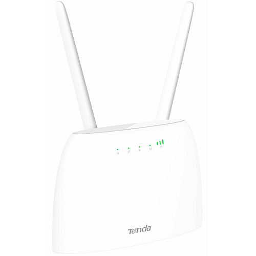 Маршрутизатор TENDA 4G06 N300, 4G/LTE, 1xFE LAN, 1xFE LAN/WAN, 1xRJ11, Cлот для SIM-карты
